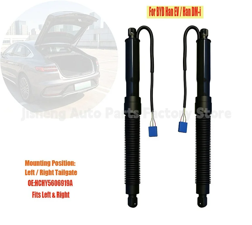 Auto Power Tailgate Lift Strut Electric Trunk Support Shock Fits BYD Han EV Han DM I OE c Left Right Universal