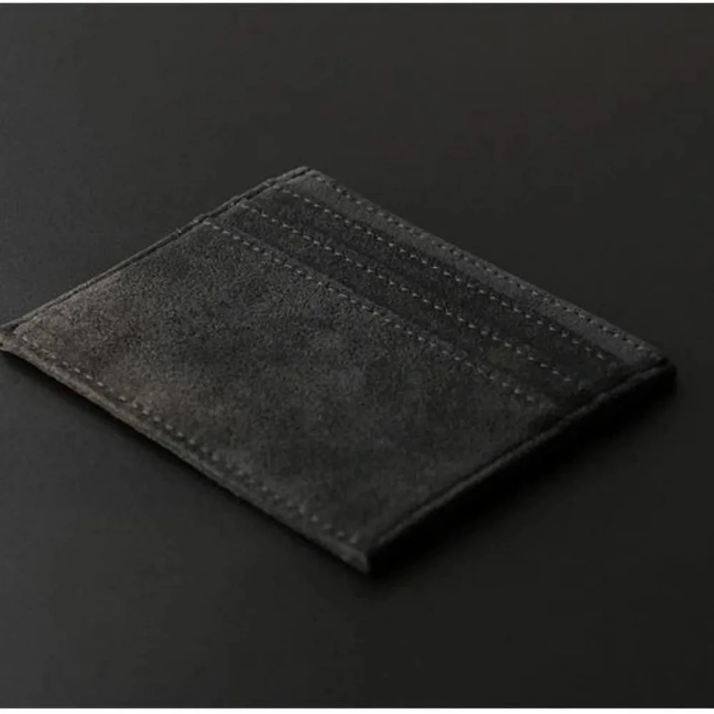 Portable Leather Credit Card Holder Multi Slot Small Slim Wallet Card Wallet Bank Card Package