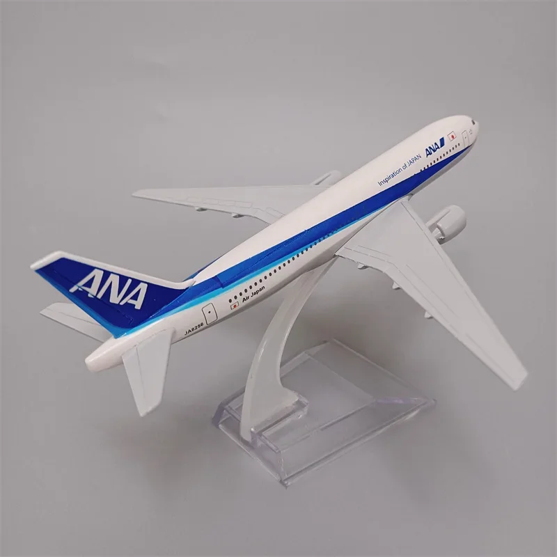 

16cm Japan ANA Airlines Boeing 777 B77 Airways Model Airplane Metal Alloy 1/400 Scale Diecast Plane Model Aircraft Aeroplane