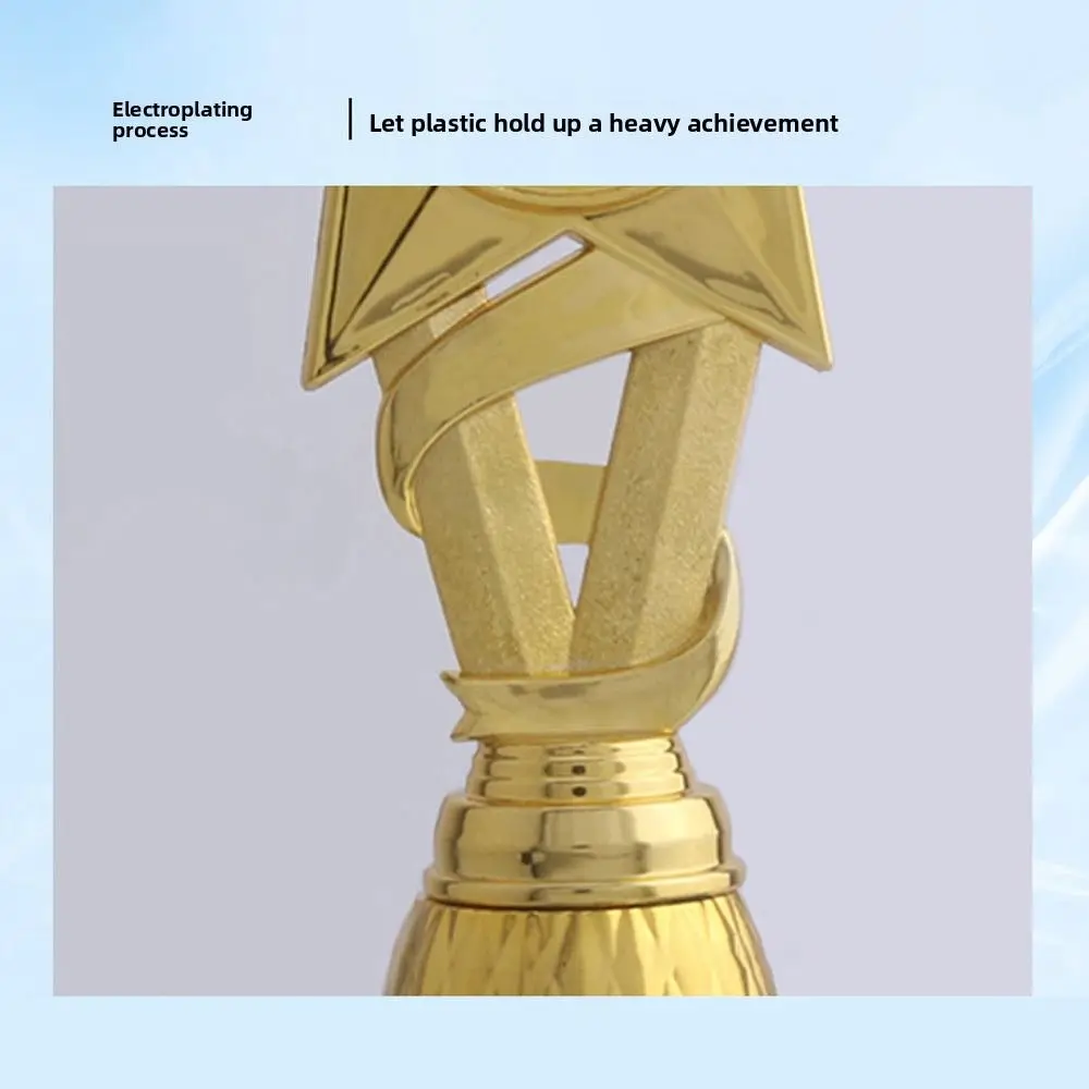 

20/24,5/28,5 см трофей Непоседа пентаграмма звезда пластиковый трофей объемные трофеи креативный дизайн прочный материал модель из смолы