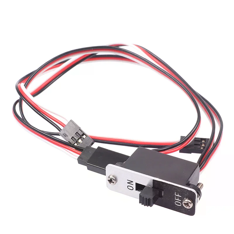 RC Switch On- Off with Spare Male Plug Heavy Duty w/FUTABA Connector 1Pc