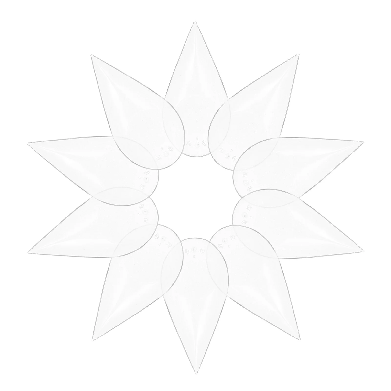 

100pcs Mini Dessert Tray Spoon Shape Plates Fruit Candy Snack Serving Plastic Trays Multi-Use Utility Tray Party Supplies