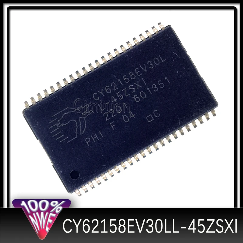 5-10PCS/LOT CY62158EV30LL-45ZSXI TSOP44 CY62158EV30L SRAM - Asynchronous Memory IC 8Mbit