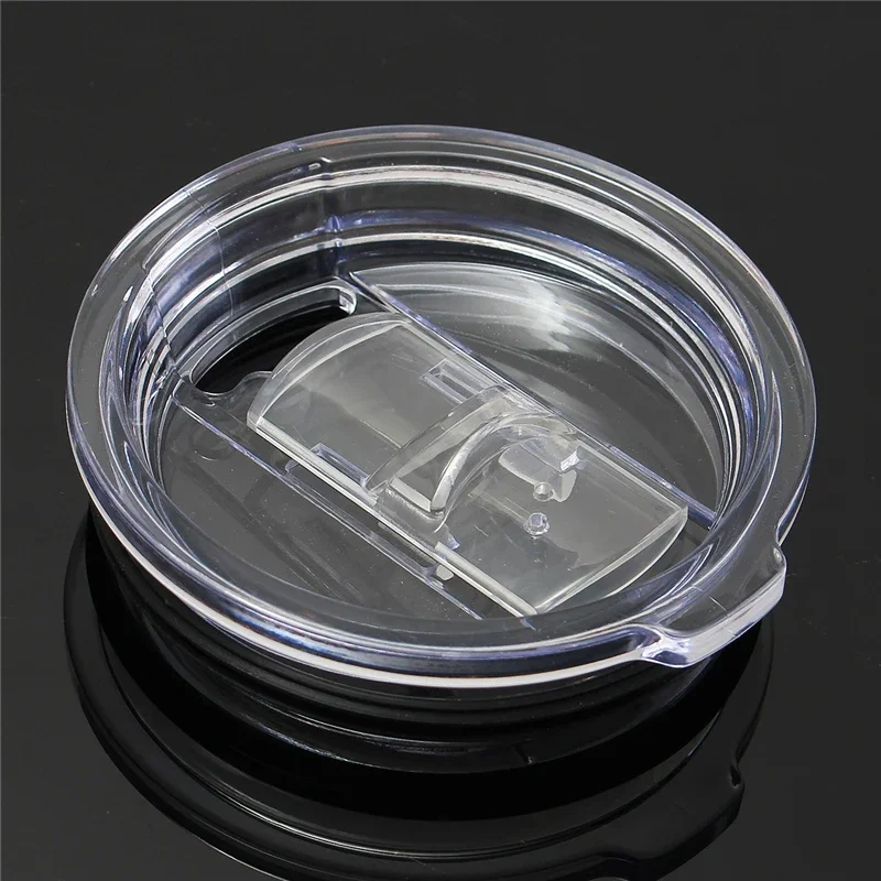 20/30oz Newest Food Grade PP Splash Spill Proof Clear Mugs Cups Lid Replacement Fit Vacuum Lid for YETI Rambler Tumbler Cup