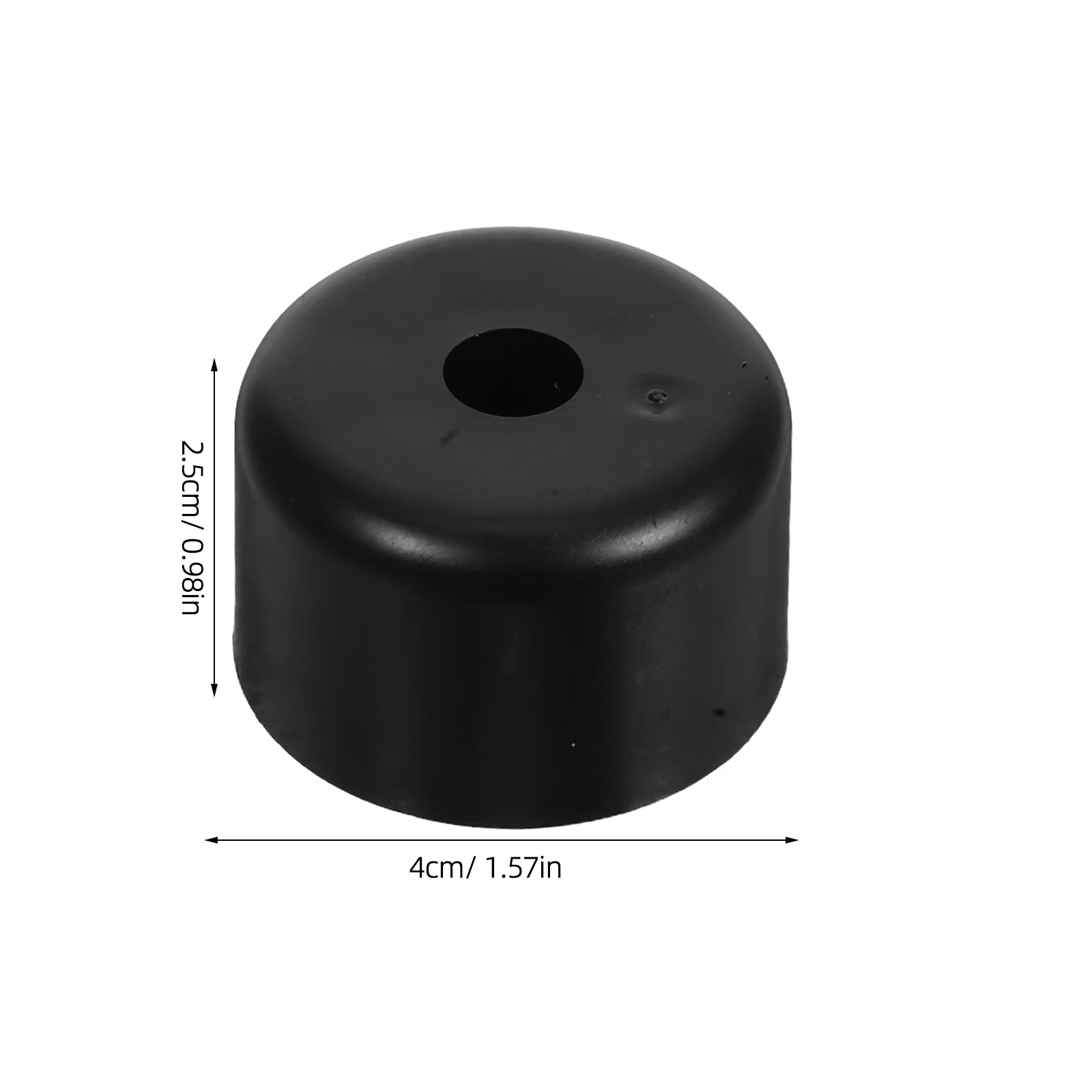 8Pcs Round Plastic Sofa Legs Durable Furniture Feet Replacement Nonslip Base for Cabinet Couch Table Stool Legs image 6