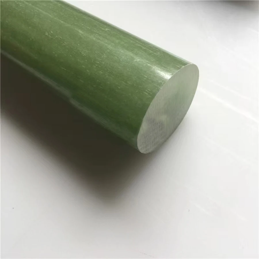 Diamete6/8/10/20/25/30/40/45mm Imported FR4 Insulating Rod Length100cm G10 Epoxy Rod Light Green Glass Fiber Rod Epoxy Resin Rod