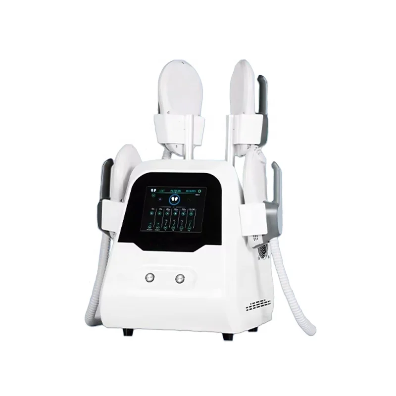 4 Handles Non Invasive Shaping Weight Loss Ems Electronic Pulse Body Sculpting Muscle Stimulator Machine
