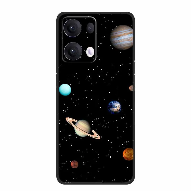 Back Cover Case For Oppo Reno13 Pro 5G Case Fashion Protective TPU Silicone for Reno13 Pro 5G Black Capa Back Cover oppo CPH2697