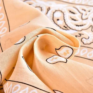 Bandana bedruckt Böhmen Unisex, Paisley Muster Stirnbänder, Hip -Hop -Schal, Unisex -Stirnband im Freien, Puls -Wraps, Gesichtsmaskeschalel 7 Hauptverkaufsstempel Paisley - №1