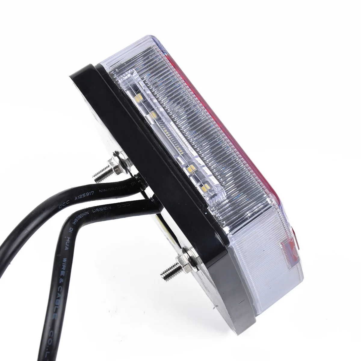 LED tail light /safety warning/ light turn signal/ brake truck trailer tail light (Red and yellow flashing alternately)