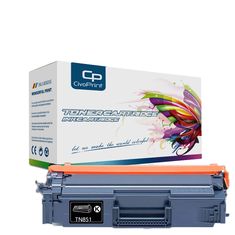 

High capacity Compatible for Canon TN851 XL tn851 HL-L9470CDN toner cartridge MFC-L9630CDN MFC-L9670CDN 9-6.5K with chip