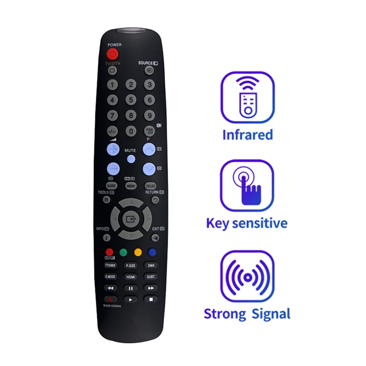 

Remote Control BN59-00684A Remote Control for TV LE26A456C2C LE32A457C1D LE32A466C2M LE26A456C2D LE26A457C1C LE26A457C1D