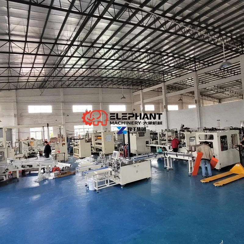 4 5 Lines Non Stop Automatic Soft Facial Tissue Production Packaging Machine Disposable Tissue Processing Equipment