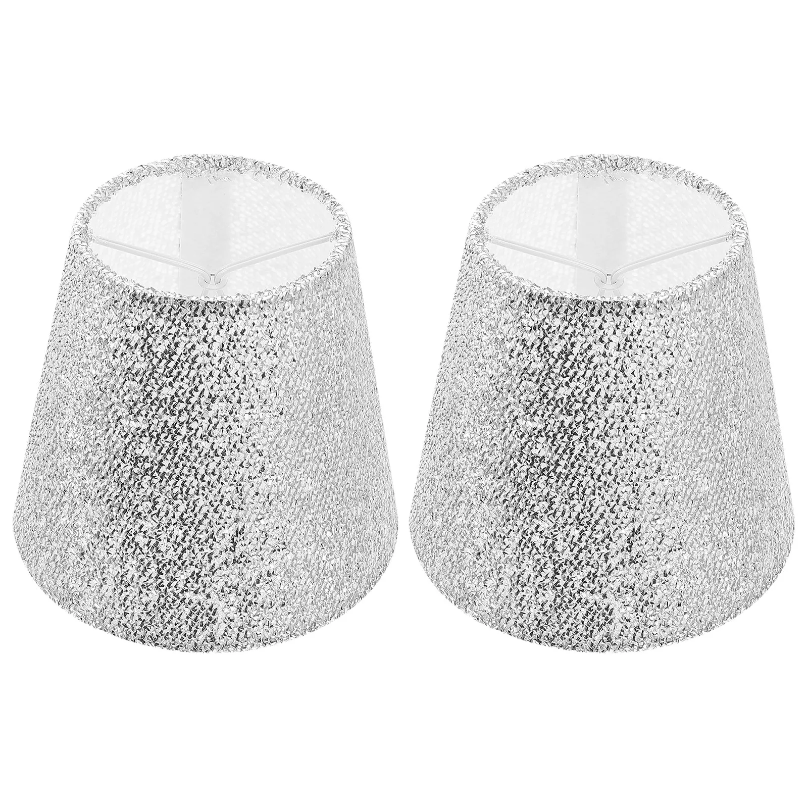 

2Pcs Cloth Lamp Shade High Grade Lampshade Creative Decorative Light Protector Home Table Light Cover Long Service Life