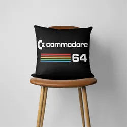 Retro Commodore 64 Cushion Cover for Sofa, Pillow Case, Seat, Car Throw Pillowcase, Home Decorative, 290