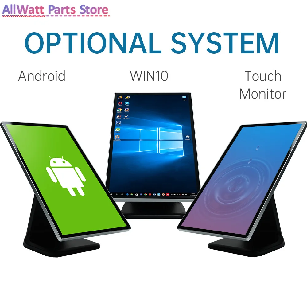 22 inch PCAP touch screen RK3568 narrow bezel 11mm wall mount android touch screen
