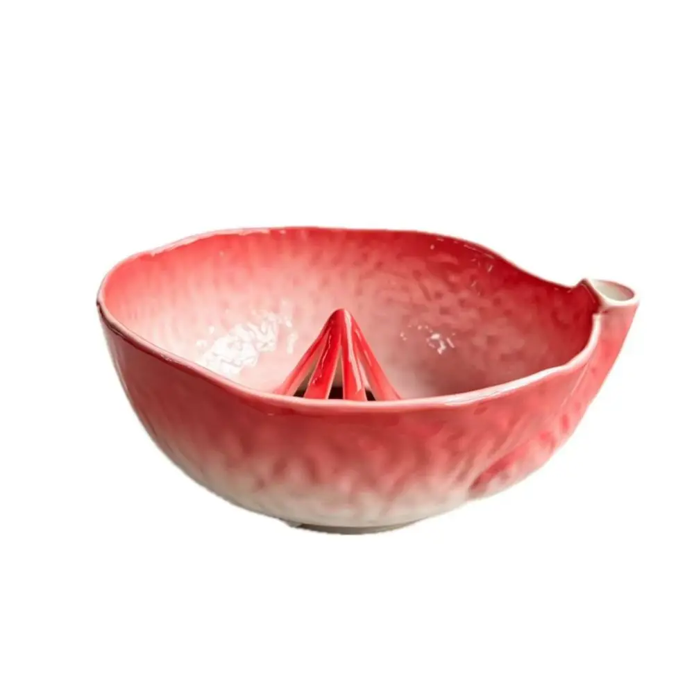 Self Spinning Berry Washing Bowl Perforated Draining Raised Drainage Hole Ceramic Fruit Washer Large Capacity Easy To Clean