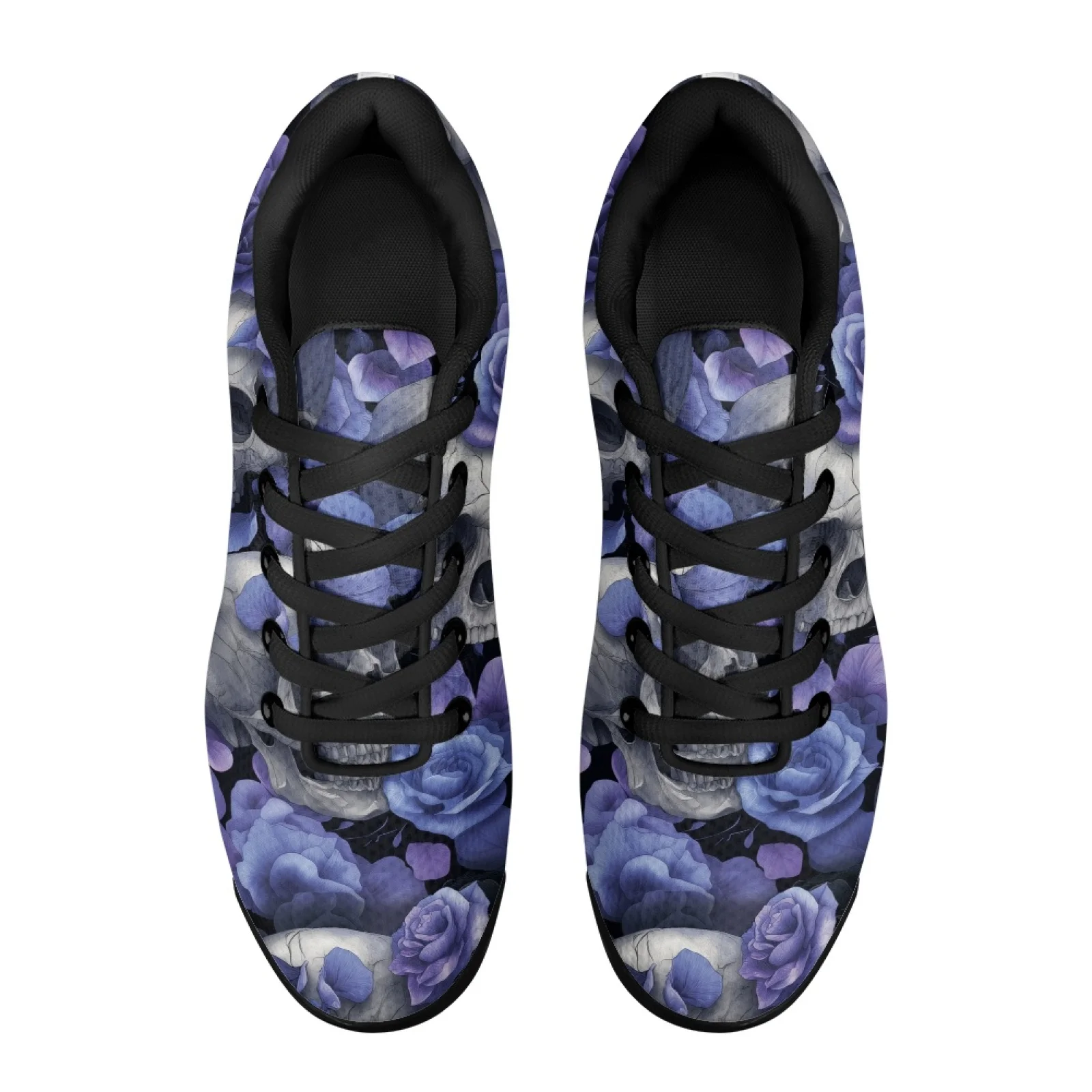 PENSTROLL Skull Design Walking Sneakers Mesh Fashion Sneakers Air Cushion Soft Training Shoes for Outdoor