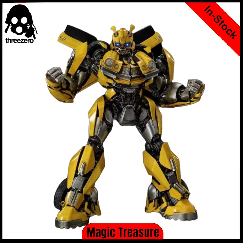 【In Stock】 Original Threezero 3A DLX Transformers 7 Bumblebee Alloy Finished Movable Model Toy Gift Collection Ornaments