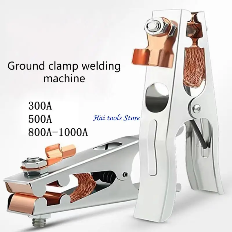 X37E 300A 500A 1000A Earth Clamp Connection Clamp Argon Arcs Welding Machine Ground