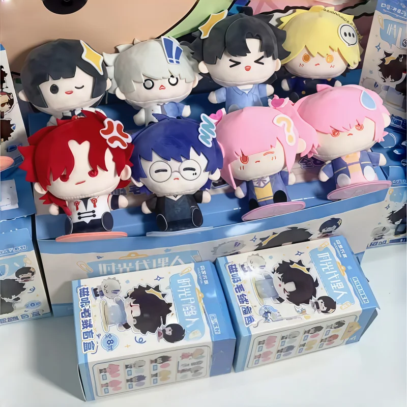 

Genuine Link Click Expression Management Series Blind Box Anime Figure Decoratio Kid Gift Lucas Charles Felix Magnet Mystery Box