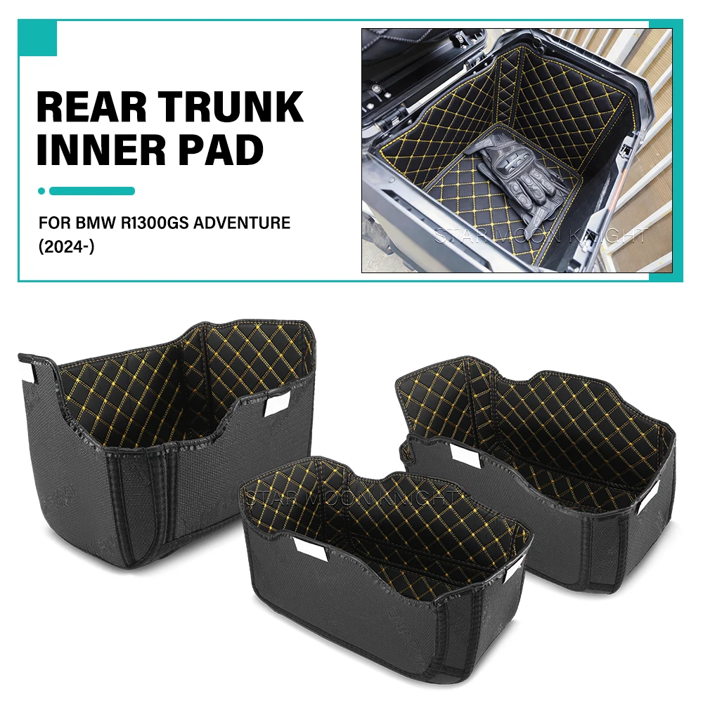For BMW R1300GS Adventure R 1300 GS ADV GSA1300 2024- Motorcycle Rear Trunk Inner Pad Shockproof Top Case Lining Protection Pad