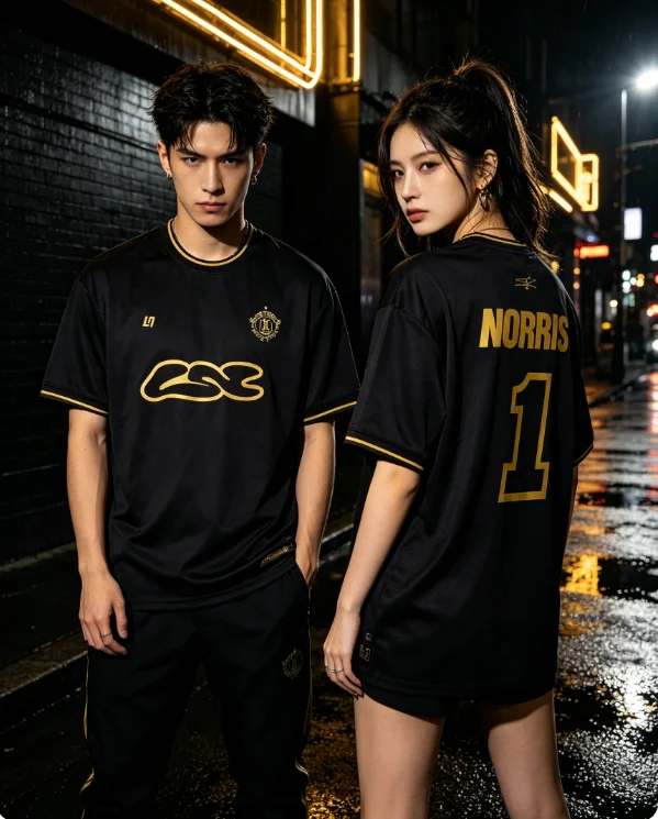 2026 3D Printing LN1 Jersey Lando Norris Men T-shirt Extreme Sports Breathable Family Matching Short Sleeved Sweatshirt TOP
