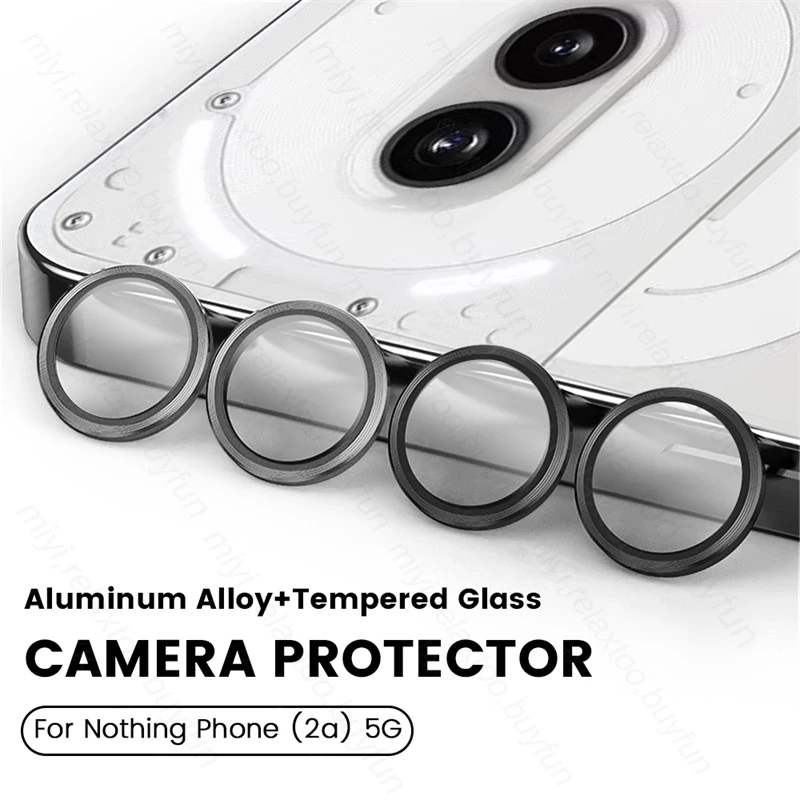 No Thing Phone (2a) 5G Case Matel Ring Camera Protector For Nothing Phone (2a) Phone(2a) 5G A142 6.5