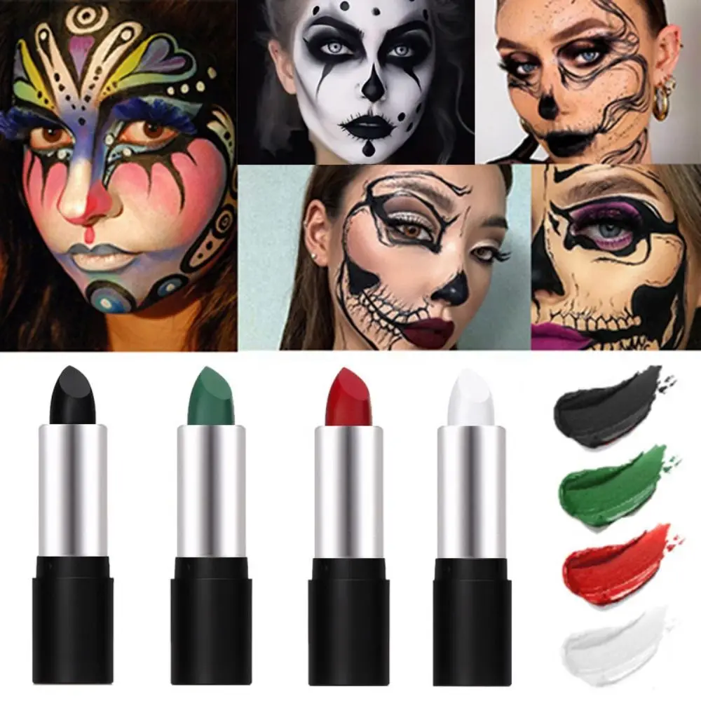 Gezichts- en lichaamsverf Body Art Paint Sticks Sportmake-up Sneldrogend Halloween Face Painting Stick Langdurig Creatief