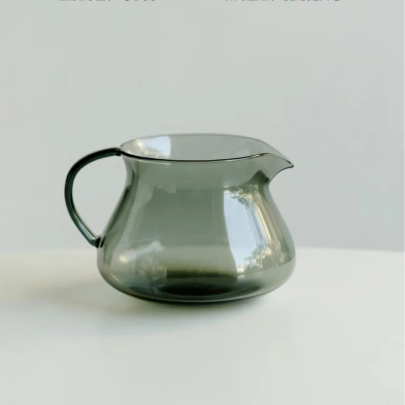 

250ml High Borosilicate Glass Tea Pitcher Tea Divider Serving Cup Cha Hai Dispenser Justice Cup Fair Mug Cafes Accessories Craft