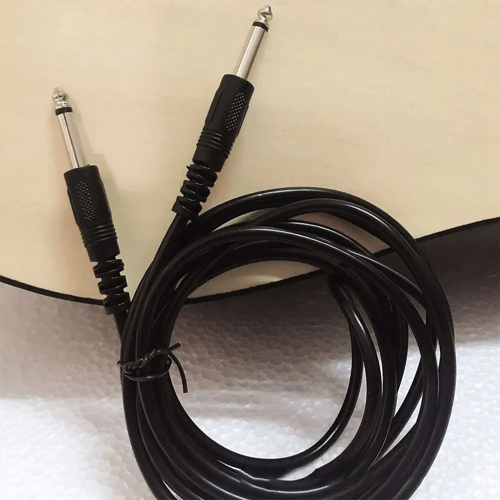 Black Connecting Cable Effector Connector Guitar Amplifier Amp Electric Patch Cord Guitar Cable Guitar Audio Cable