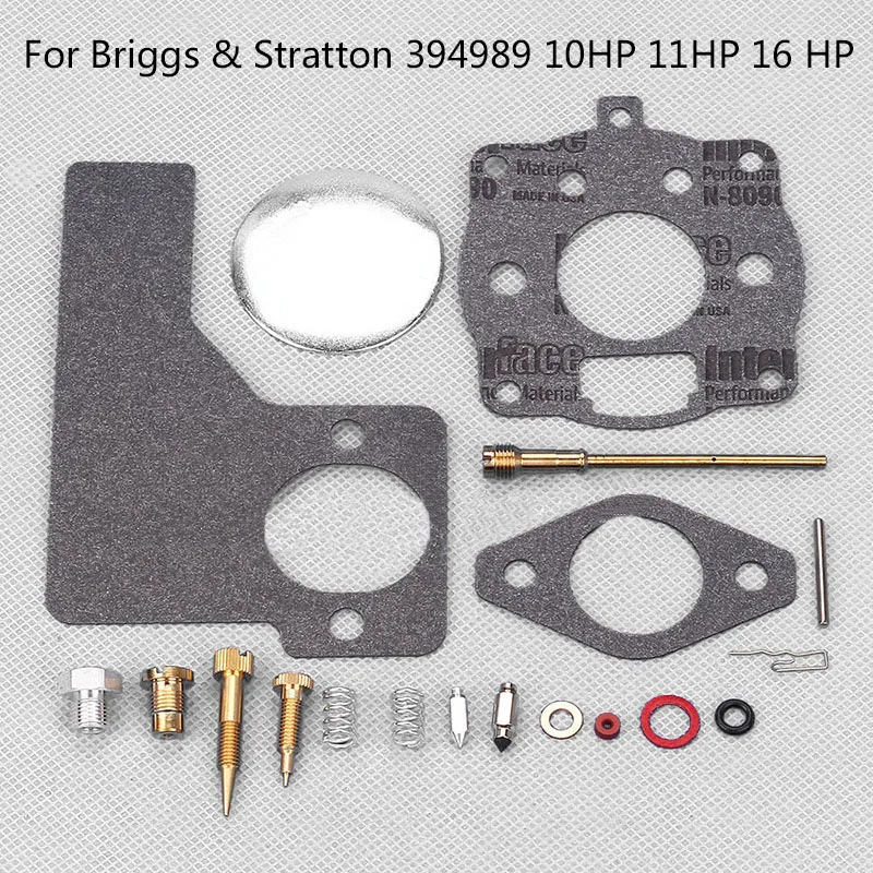 

Assembly Carburetor Repair Kit Garden Kit Singlecylinder engines 394989 Lawn Mower Parts singlecylinder engines