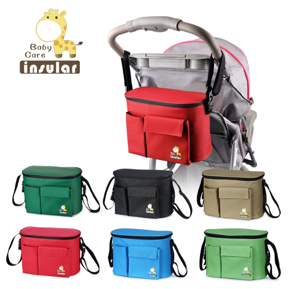 Insular-Térmico Isolamento Bebê Fralda Sacos, À Prova D' Água Fralda Mudando Sacos, Mamãe Cooler Sacos, Marca