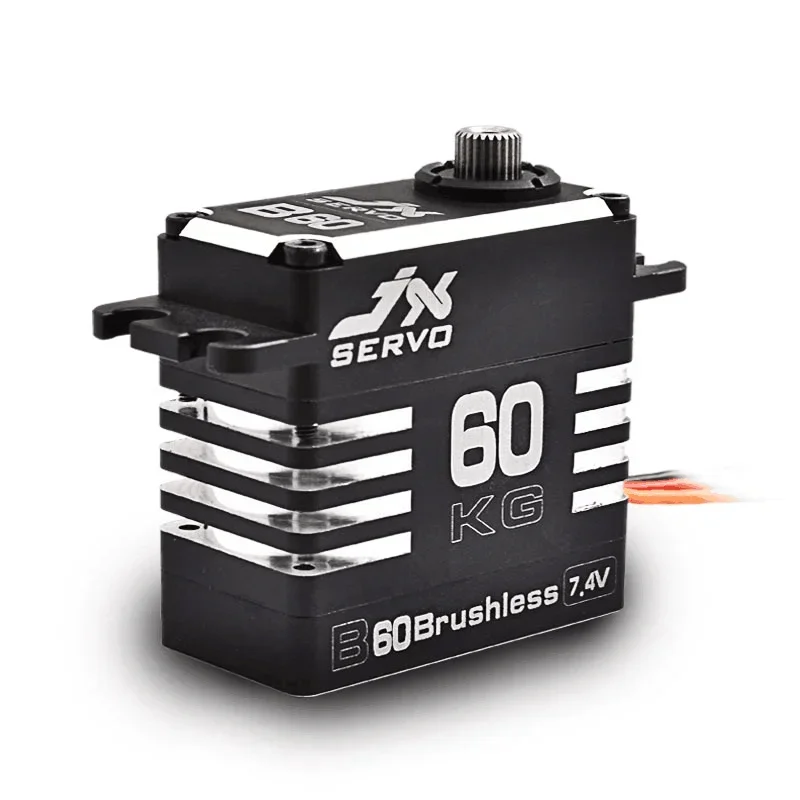 Jx B60 60kg High-Torque Full Metal High-Voltage Brushless Motor Digital Servo do samochodu Rc / akcesoriów samochodowych Rc