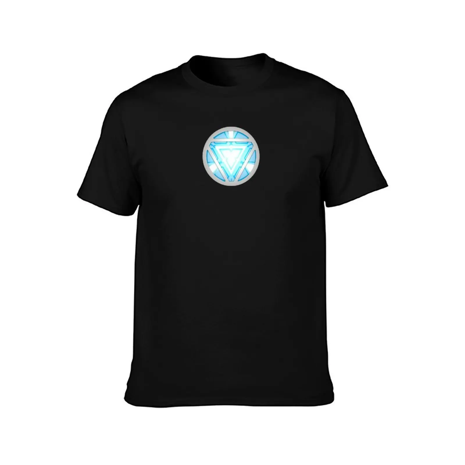Reactor T-Shirt, Summer Casual Cotton Tee, Oversized Streetwear Tops, Vintage Graphic Print, Loose Fit Short Sleeve, 100% Cotton
