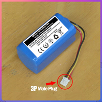 14.8V 7000mAh Battery for LIECTROUX C30B/REDMOND RV-R650S Robot Vacuum Cleaner