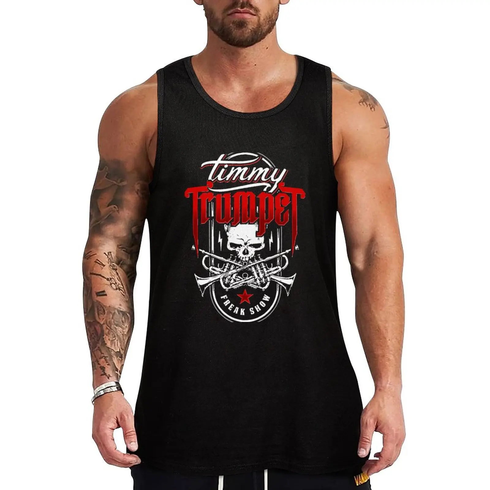 

timmy trumpet Tank Top mens gym clothes singlets for men Sleeveless top