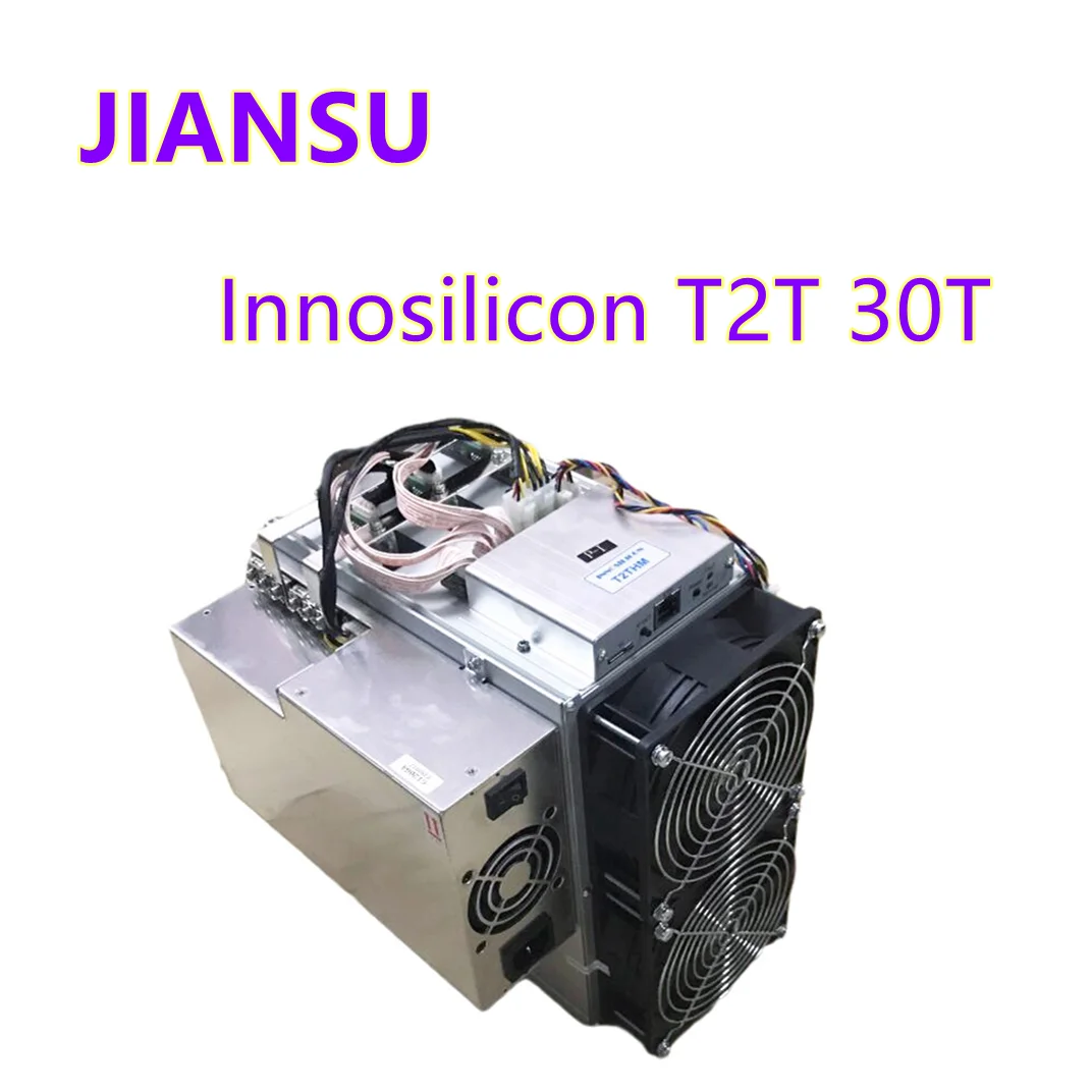 Innosilicon-minero asic T2T 30T sha256, máquina de minería BTC de bitcoin con psu, 30/s, almacén de Moscú