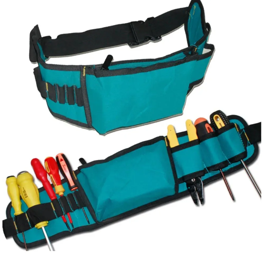 Multi-functional Electrician Tools Bag Waist Pouch Belt Storage Holder Organizer Garden Tool Kits Waist Packs Oxford Cloth