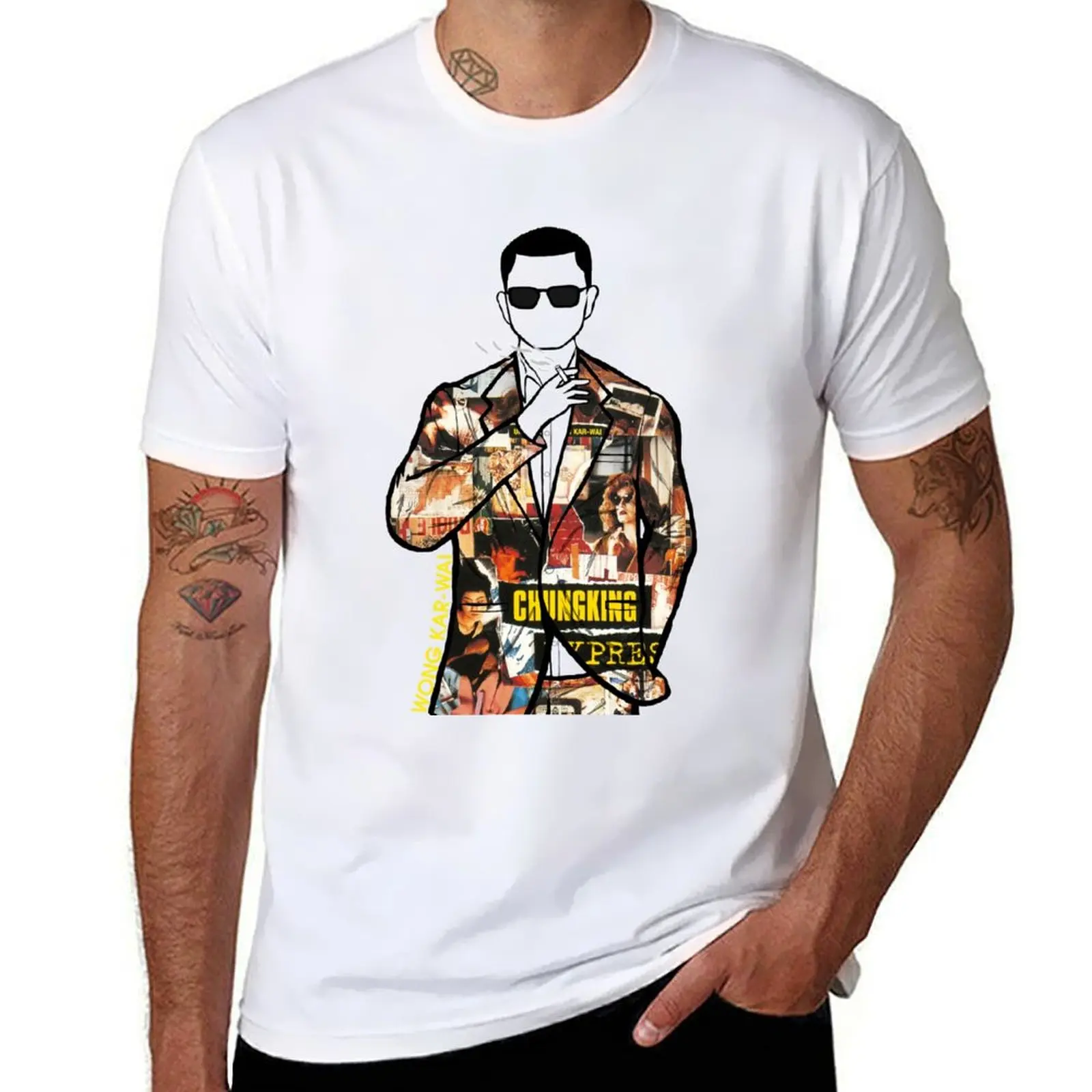 

T-Shirt (2) shirt t of director designer t shirt Portrait man personalised Chungking Kar-Wai Wong of A Express