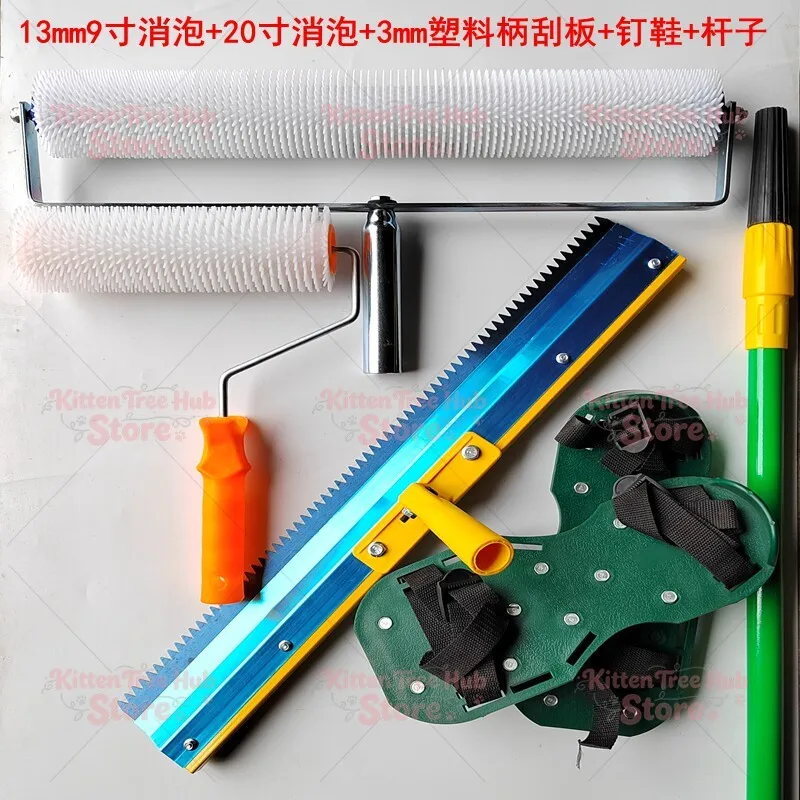 Roller Self-leveling Rake Nail Shoes Road Repair Tool