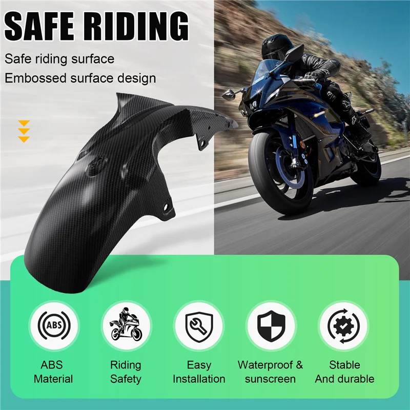 -ESTR دراجة نارية الجبهة الحاجز غطاء الإطار الأمامي هدية قطعة من نسيج لياماها MT-07 FZ-07 2012 2013 2014 2015 2016 2017