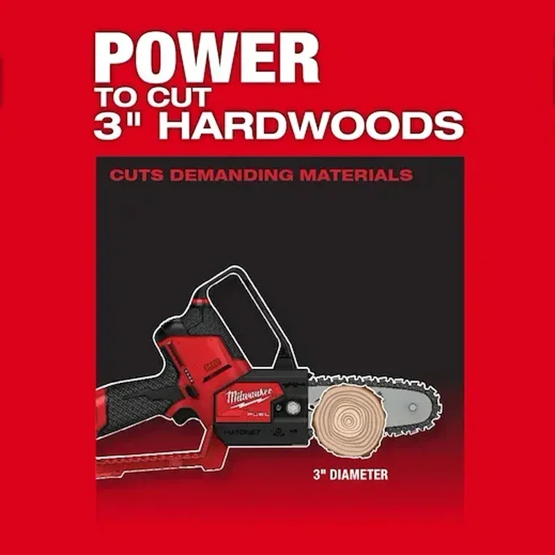 Milwaukee M12 FHS/2527-20 Sierra de podar M12 combustible™Hacha™MILWAUKEE-Sierra de podar sin escobillas, herramienta eléctrica de 12V, 152MM, M12FHS-0