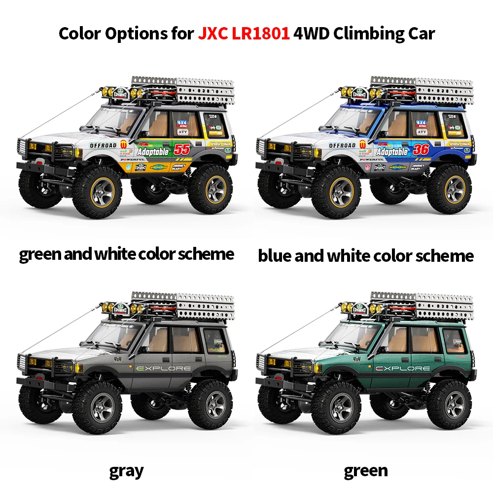 JXC LR1801 RC Car 1/18 Scale 4 - Rc Hobby Grade Cars 评论和价格