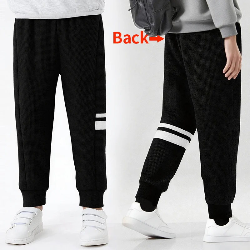 Conjunto de 1/3 Peças de Calças Waffle para Crianças, Novo Estilo de Primavera e Verão, Leggings Esportivas para Meninos, Calças Harem Casuais e Fofas para Meninas