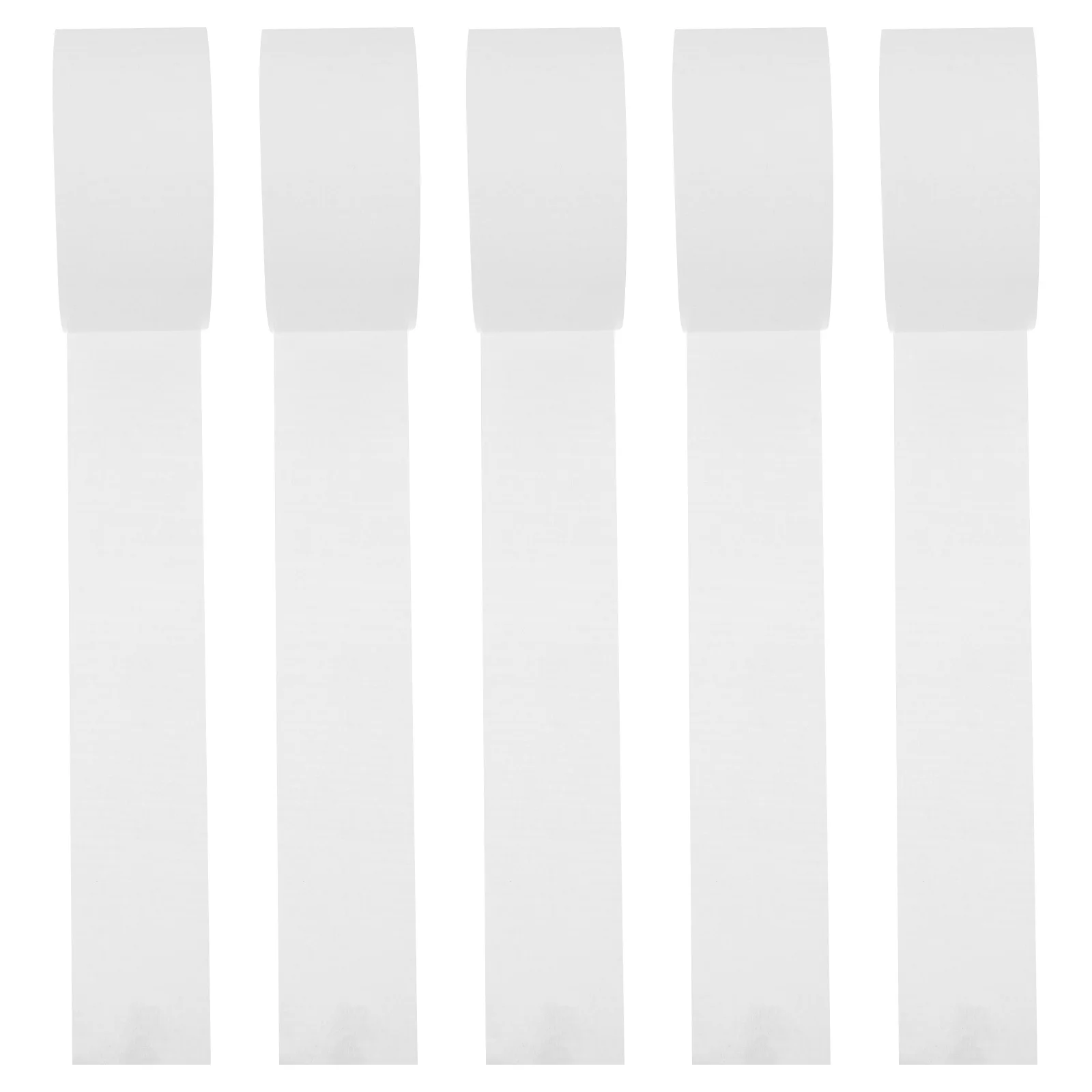 

5 Rolls Transparent Window Sealing Tape High Adhesion Windproof Winter Air Conditioner Window Gap Seal Weather Stripping Tape