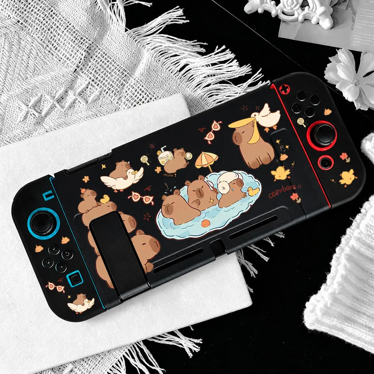 Split-type protective case Sweat Slip-Resistant Controller Case Comfortable Grip Easy To Install for Nintendo Switch NS