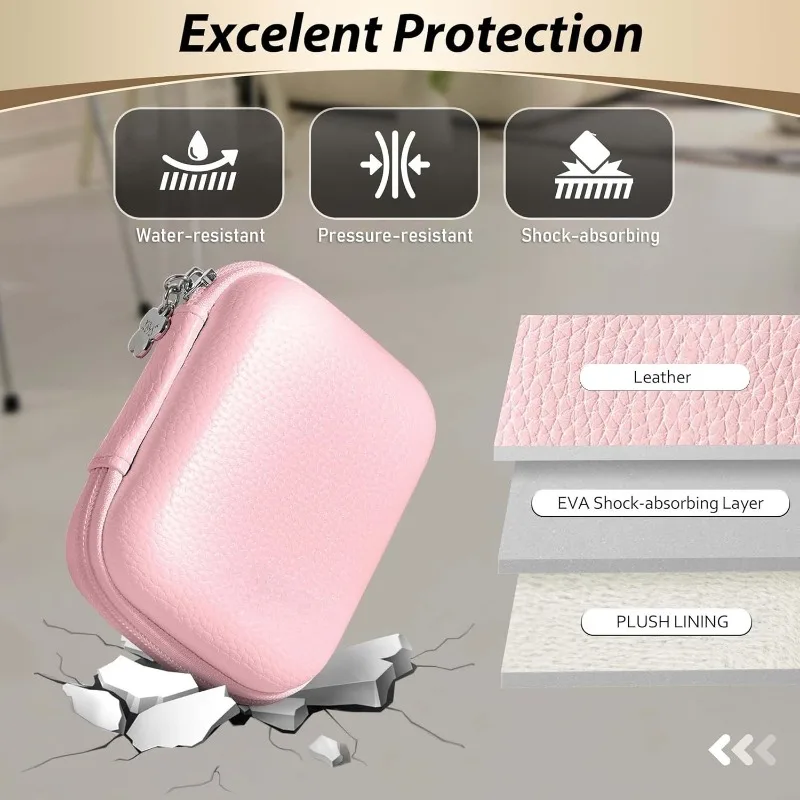 Camera Case PU Leather Shockproof Waterproof Storage Holder Bag for Digital Video Cameras Camera Accessories