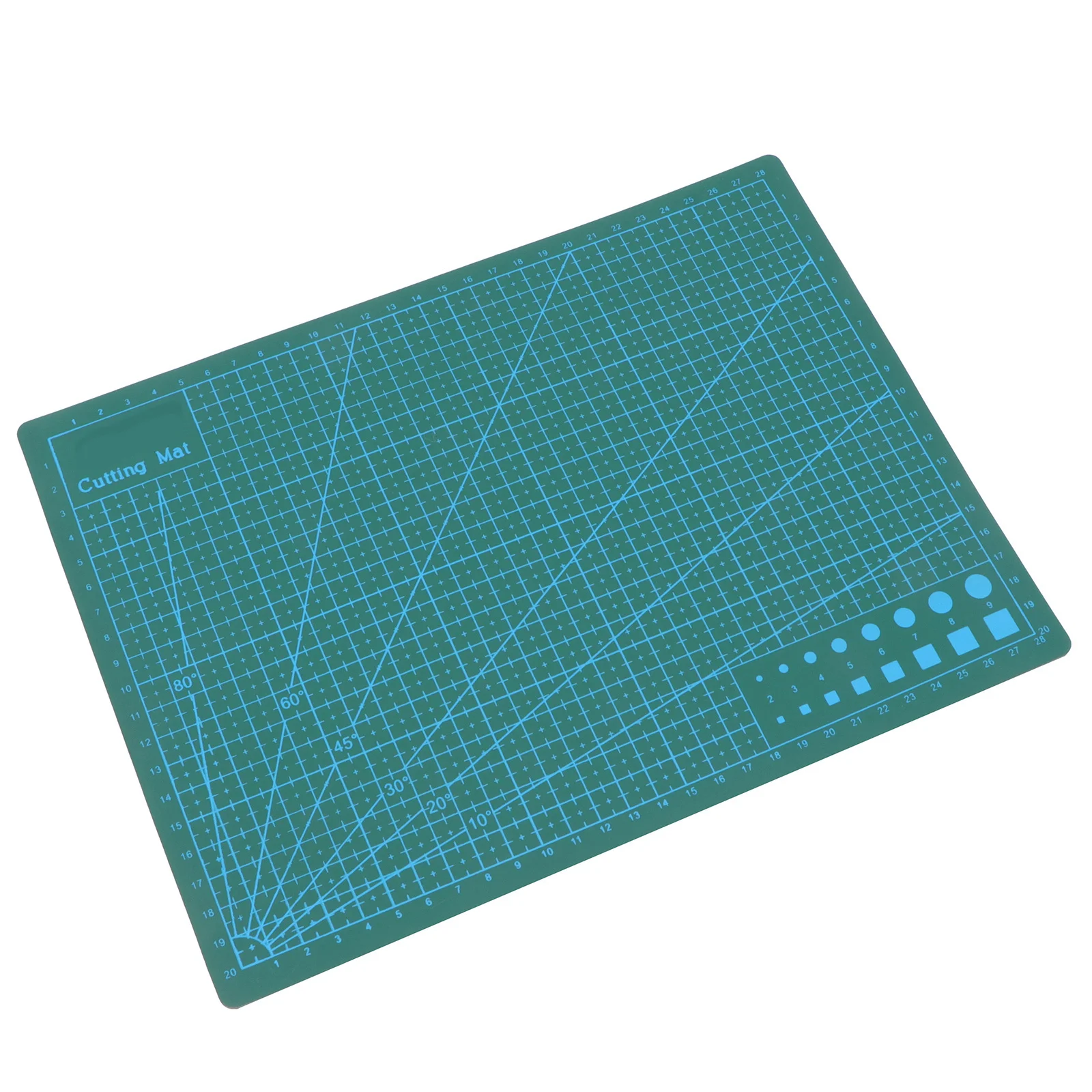 A4 Green Cutting Mat Self Healing Non-Slip Pvc Durable For Scrapbooking Quilting Sewing Crafts Projects Handicraft Tool
