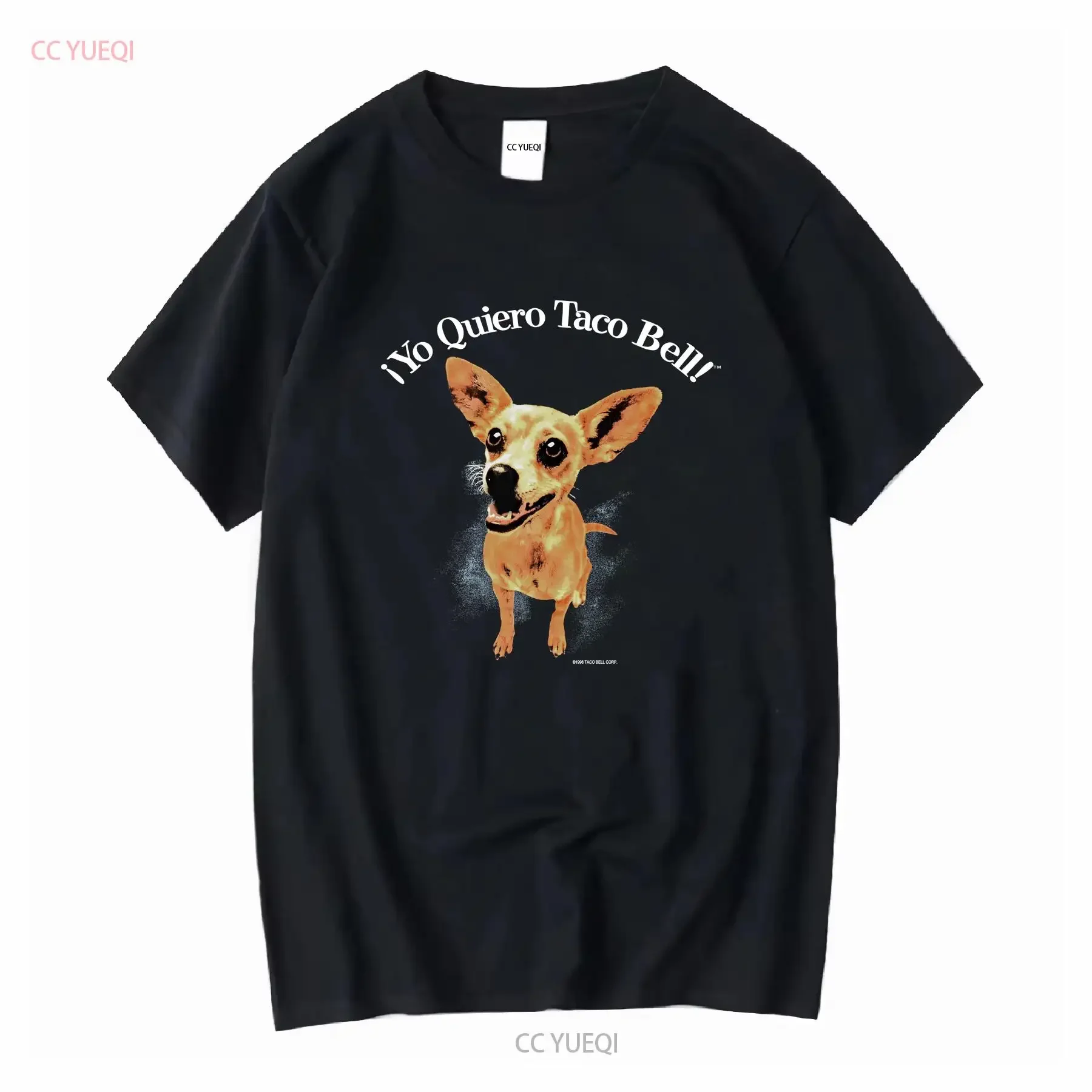 Rare Vintage 1998 Yo Quiero Taco Bell Restaurant Chihuahua Dog T Shirt Nice XL long or short sleeves vintage Washed Comfortable